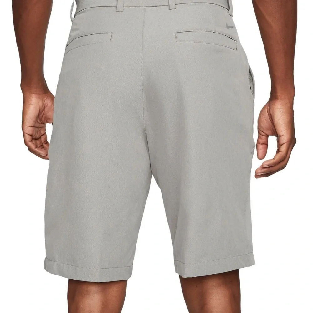 Nike Drifit Flex Golf Shorts 34 Gray Outdoor‎ Athleisure Sports Pocket Inseam 10